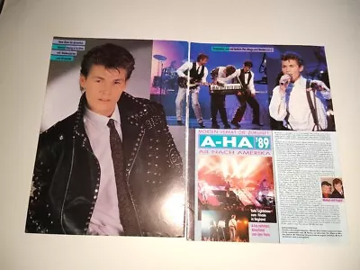 Aha Morten Harket Mags Cuttings Clippings Hungary  • $16.99