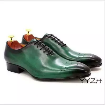 Men's Wedding Oxford Lace Up Carved Dress Formal Leather Business Shoes Fashion  • $93.89