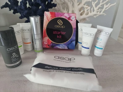 Asap  Cleanser Exfiliant Plus More Starter Kit New Stock • $85