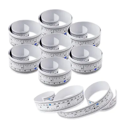 8 Pcs Self-Adhesive Tape Measure Workbench Ruler Measuring Tape Left To Right • $14.12