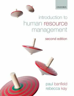 Introduction To Human Resource Management Paperback Paul Kay Re • £4.73