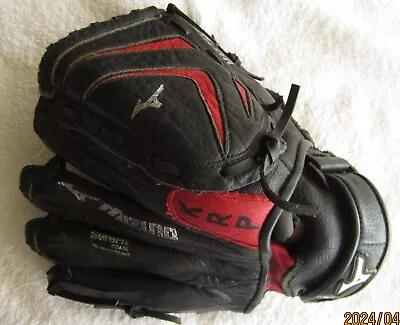 Mizuno Prospect Power Close GPP1150Y1 11.5  RHT Youth BLK/RED Baseball Glove • $15.99