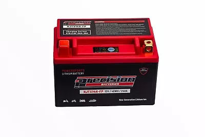 Precision HJTX14H-FP LI Battery For Kawasaki 1400CC ZG1400 CONCOURSABS 2008-18 • $109.99