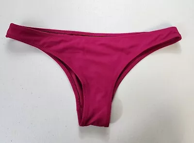 H&M Womens Size 4 Magenta Pink Purple Bathing Suit Swim Swimming Bikini Bottoms • $6.99