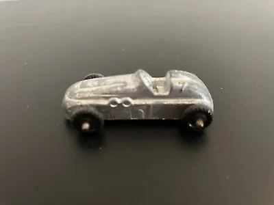 Midget Miniature Toy Diecast Silver Race Car • $12