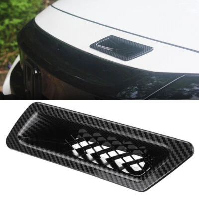 $23.99 • Buy 1x Carbon Fiber Front Bumper Air Vent Intake Duct For 2016-2021 Honda Civic 10th