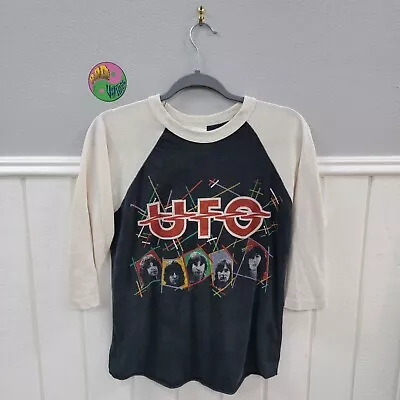 Vintage 1981 UFO American Tour Wild Willing And Innocent T-shirt | Size: Medium • $300