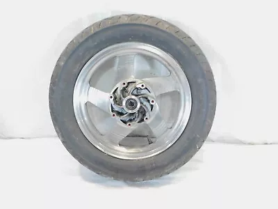 1999-2001 Kawasaki Vulcan 1500 VN1500 Nomad Cast Silver Front Wheel Rim & Tire • $119.99