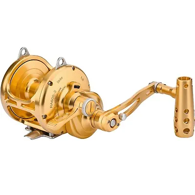 Gomexus 2-Speed Trolling Reel For Tuna Saltwater Fishing Max 70lbs RA600D • $279.95