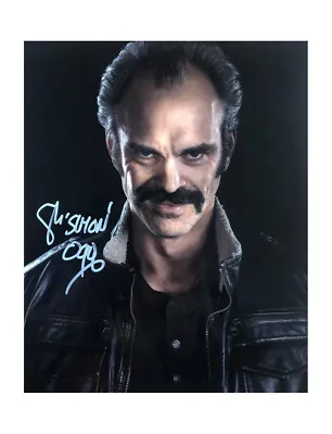8x10  The Walking Dead Print Signed By Steven Ogg With Monopoly Events COA • £50