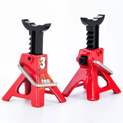 Metal Adjustable Jack Stands For RC Crawler SCX24 AX24 TRX4M FCX24 • $14.16