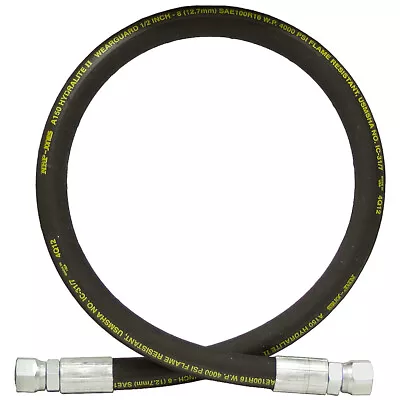 1/2  X 84  JIC 8F Swivel SAE 100R16 Hydraulic Hose 4000 PSI  940-2284 • $28.30