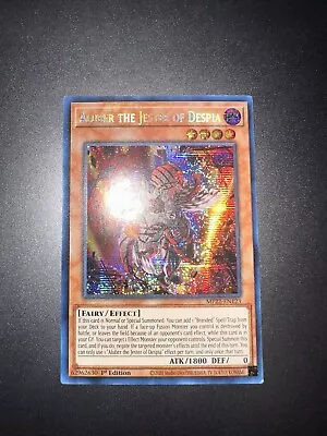 Yu-Gi-Oh! TCG Aluber The Jester Of Despia 2022 Tin Of The Pharaohs Gods... • $3.32