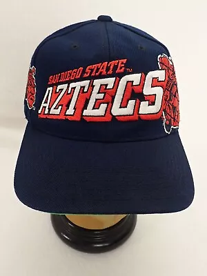 San Diego State Aztecs Hat Snapback VTG Sports Specialties Rare SDSU Cap Monty • $289