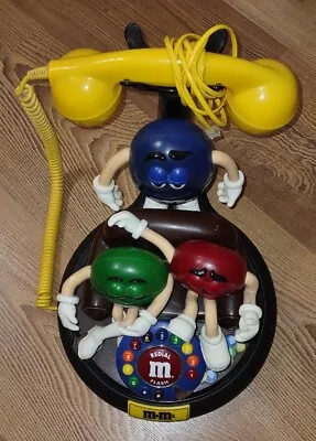 M&Ms Candy * Vintage CONVERSATION PIECE Table Top Land Line Telephone * Works • $42.99