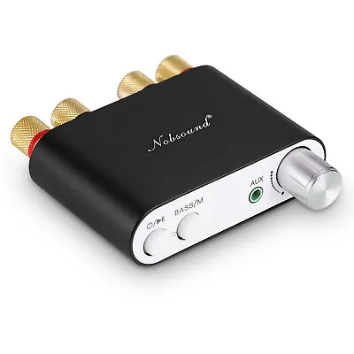 Nobsound NS-10G HiFi Bluetooth 5.0 Class D Power Amplifier Mini USB DAC 50W+50W • £32.99