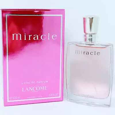 Miracle By Lancome Perfume For Women 3.4 Oz Edp New In Box • $35.99