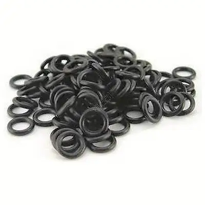 RPM 100 Pack Of CO2 Or HPA Tank Orings - 70 Durometer Buna - Black - -015 • $4.39