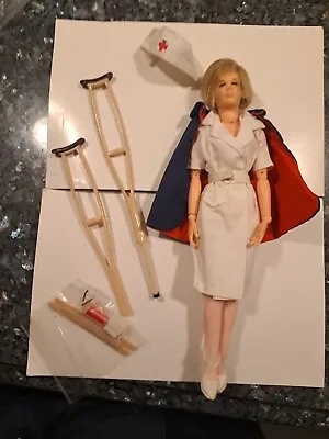 Rare   Vintage Gi Joe 1967 Action Girl Nurse  • $3999.88