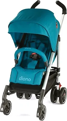 Diono Flexa City Ready Umbrella Stroller Blue Turquoise / Yellow Sulphur • £149.99