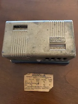 Vintage Honeywell TA42B2X1 Thermostat Control • $29.99