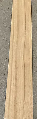 White Oak Wood Veneer: 6 Sheets (38” X 6”) 9 Sq Ft • $17.99