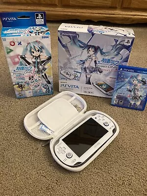 Hatsune Miku PlayStation Vita Console With Accessories And One Game CIB!!! • $300
