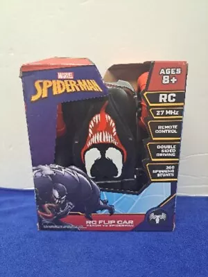 Marvel Spider-Man Venom Vs Spiderman Remote Control RC Flip Car New • $18.88