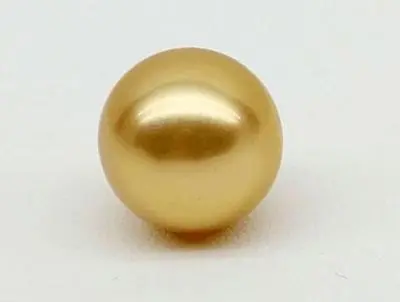 $68 • Buy Huge 13mm Natural South Sea Genuine Gold Round Loose Pearl Undrilled 5958AAA