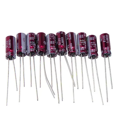 10x 35V 47uF ELNA RA3 5x11mm 10u 47uf F35V Capacitor For Audio • $8.99