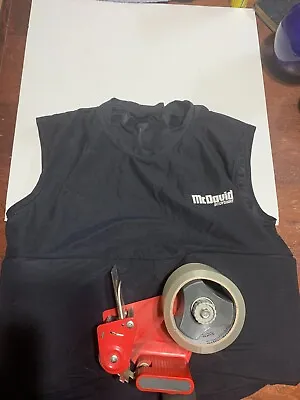 McDavid Padded Sleeveless Black Body Shirt Labeled Size L • $6.99
