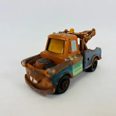 $9.95 • Buy Disney Pixar Cars  Mater Tow Truck Lenticular Eyes Diecast 1:55 Scale