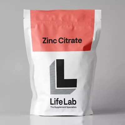 Zinc Citrate Powder High Strength Immune Support Health Acne Supplement All Size • £284.03