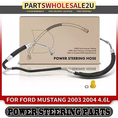 Power Steering Pressure Line Hose For Ford Mustang 2003-2004 Pump To Hydroboost • $46.99