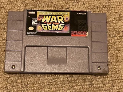 £20 • Buy Super Nintendo - SNES NTSC Marvel War Of The Gems - NOT WORKING See Description