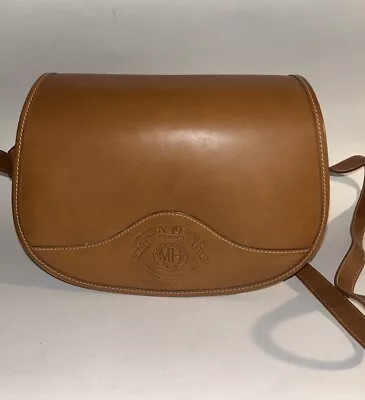 Marley Hodgson Ghurka Bag No. 19 The Pouch  Brown Leather Crossbody Purse • $280