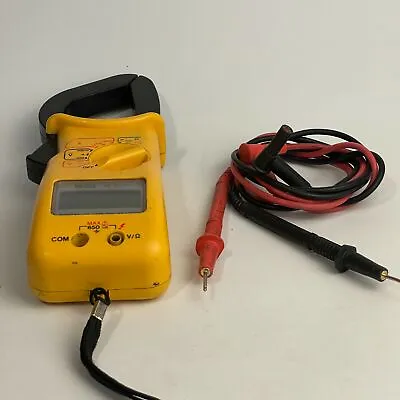 UEi DL90A Yellow/Black Digital Display Handheld Voltage Clamp Multimeter • $39.99