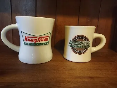 2 Krispy Kreme Coffee Mug Cups • $29.99