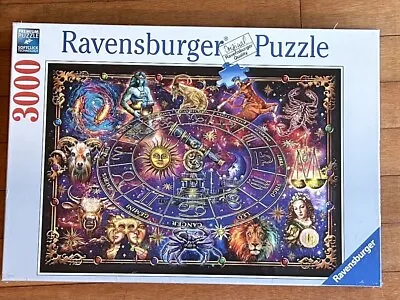 Zodiac RAVENSBURGER 3000 Pc  Puzzle NEW NIB Sealed #167180 • $39.99