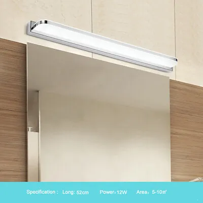 LED Bathroom Toilet Front UP Mirror Vanity Light Acrylic Wall Lamp Fixture AU • $34.09