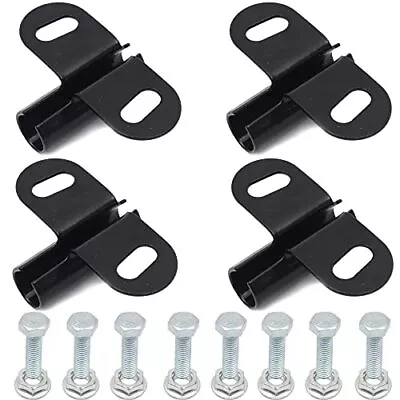 Wheelbarrow Axle Bracket Set - 4 Pack Compatible With 5/8 Inch Axles Complete • $15.76