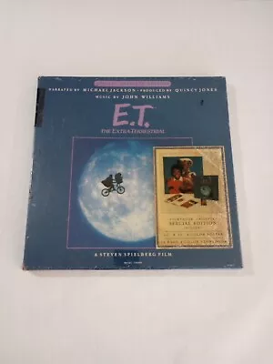 Michael Jackson E.T. Movie Special Cassette Edition Poster Book VINTAGE NEW • $74.99