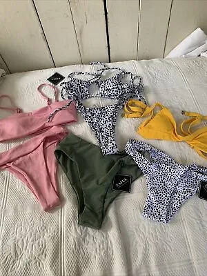 $30 • Buy NWT Lot Of Bathing Suits Bikinis Zaful Size S 4