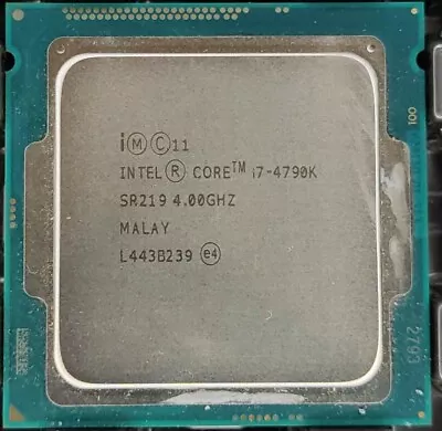 Intel SR219 Core I7-4790K 4GHz LGA1150 Quad-Core CPU Processor • £69.99