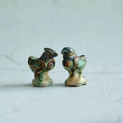 FINE ART MINIATURE: HANDMADE Ceramic Mini Birds • $9