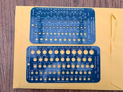 SAE/Metric Drill And Wire Templates • $10