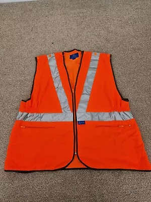 Chiltern Railways Bodyguard Workwear Orange Hi-vis Waistcoat Jacket Top Mens Xl • £39.99