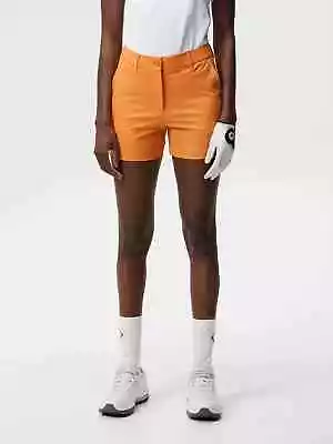 J Lindeberg Womens Gwen Golf Short GWPA07812 I068 Russet Orange 27  NEW NWT • $49.99