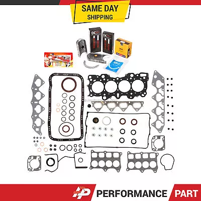 Full Gasket Set Bearings Rings For 94-01 Acura Integra B18C1 B18C5 • $1511.99