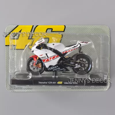 1:18 Scale Diecast Motorcycle Model Toy Yamaha YZR-M1 Miniature Replica • $8.90